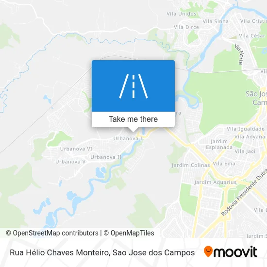 Rua Hélio Chaves Monteiro map