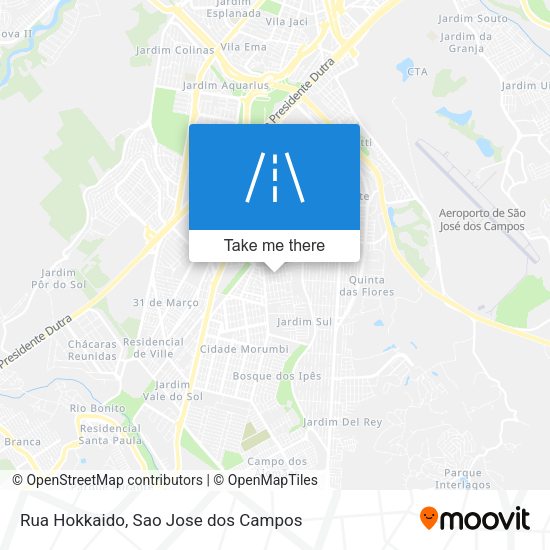 Rua Hokkaido map