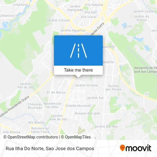 Rua Ilha Do Norte map