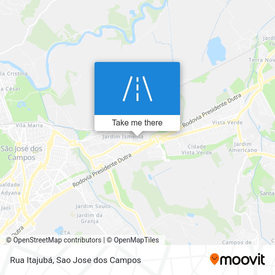 Rua Itajubá map