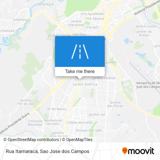 Rua Itamaracá map