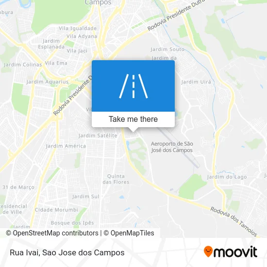 Rua Ivai map