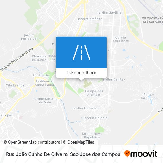 Rua João Cunha De Oliveira map