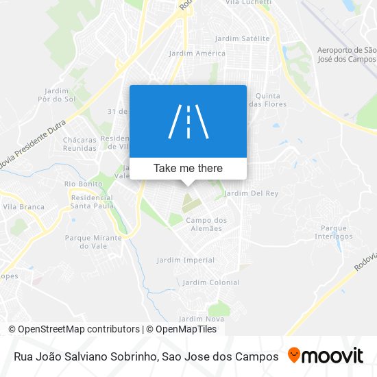 Mapa Rua João Salviano Sobrinho