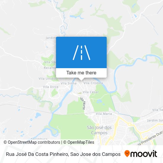 Rua José Da Costa Pinheiro map