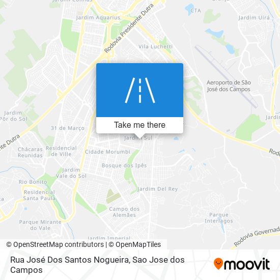 Rua José Dos Santos Nogueira map