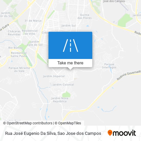 Mapa Rua José Eugenio Da Silva