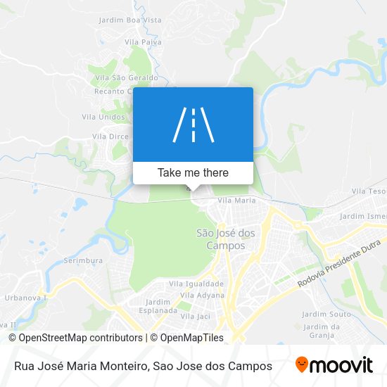 Rua José Maria Monteiro map