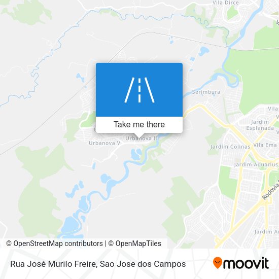 Rua José Murilo Freire map