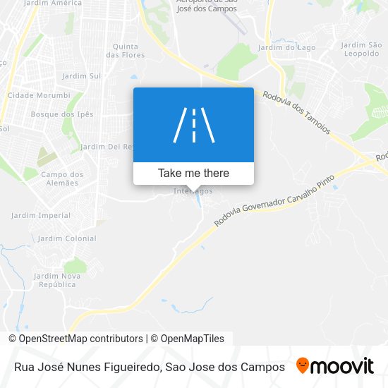 Rua José Nunes Figueiredo map