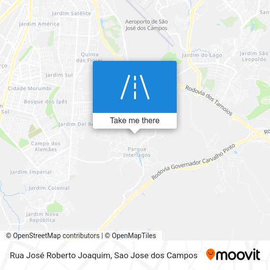 Rua José Roberto Joaquim map