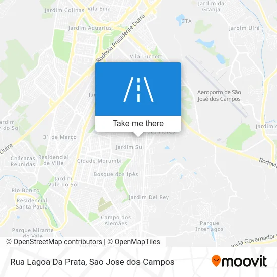 Rua Lagoa Da Prata map
