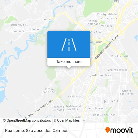 Rua Leme map