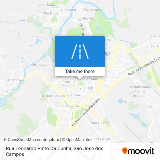 Rua Leonardo Pinto Da Cunha map