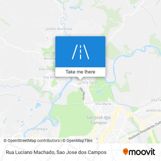 Rua Luciano Machado map