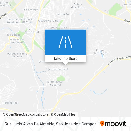 Rua Lucio Alves De Almeida map