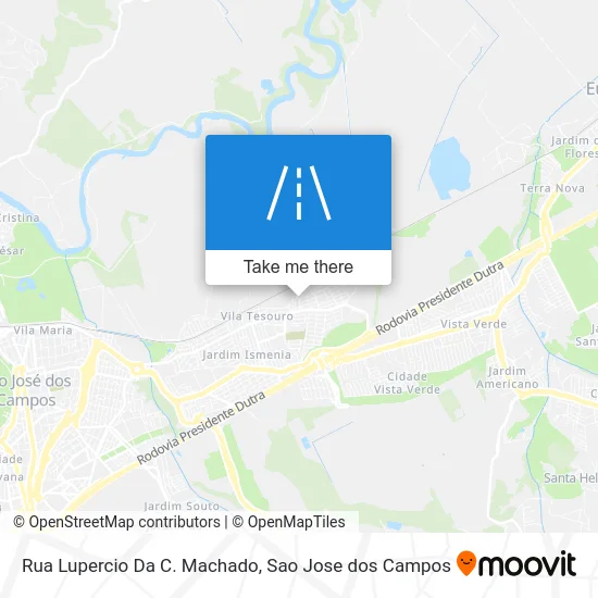 Rua Lupercio Da C. Machado map