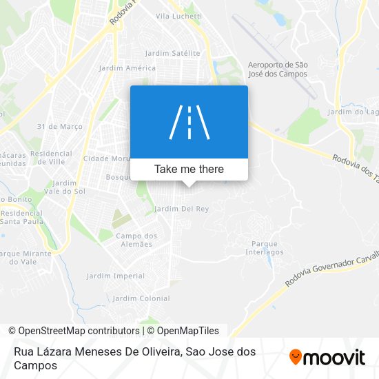 Rua Lázara Meneses De Oliveira map