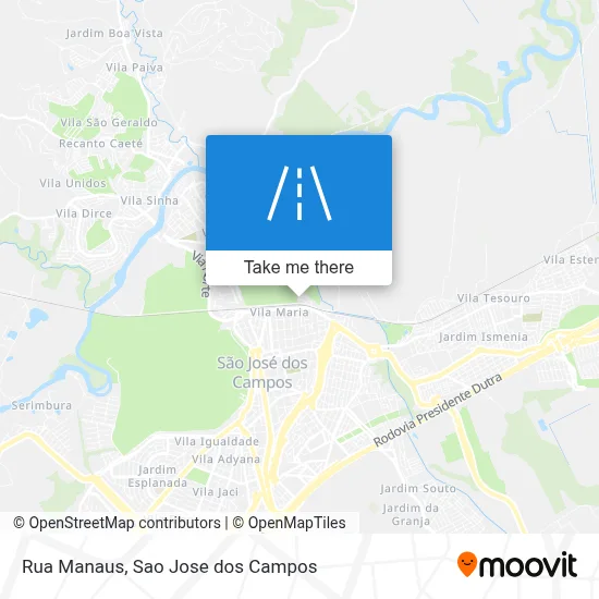 Rua Manaus map