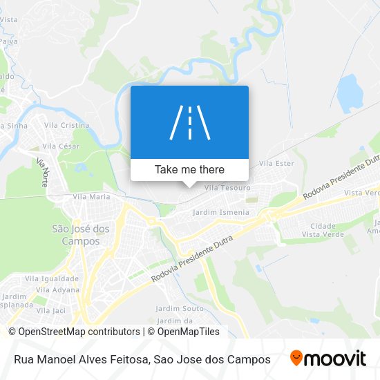 Rua Manoel Alves Feitosa map