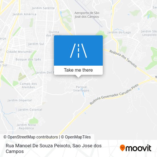 Rua Manoel De Souza Peixoto map