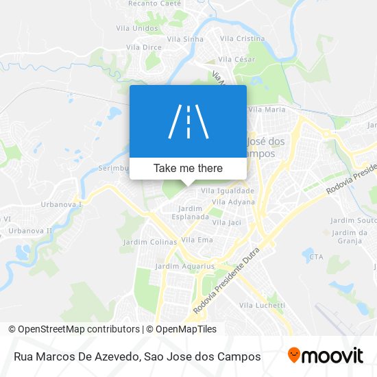 Rua Marcos De Azevedo map