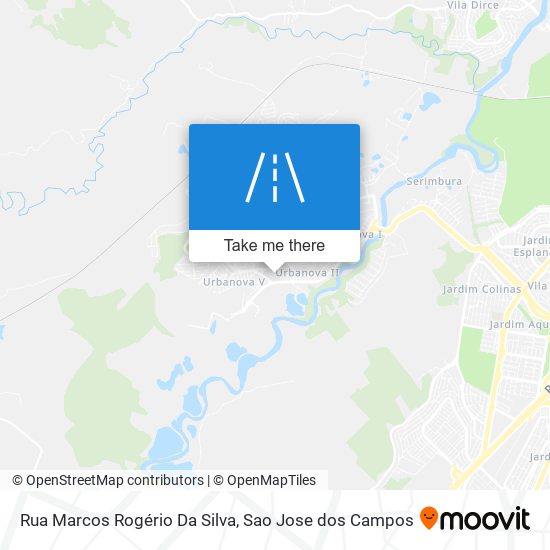 Rua Marcos Rogério Da Silva map
