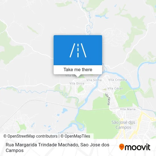 Rua Margarida Trindade Machado map