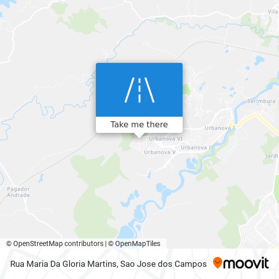 Mapa Rua Maria Da Gloria Martins