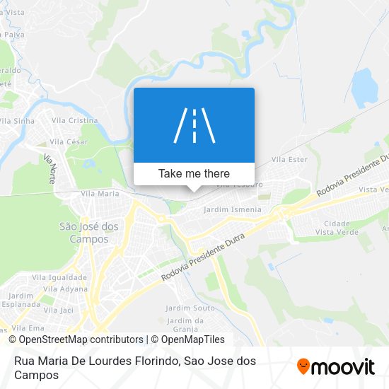 Rua Maria De Lourdes Florindo map