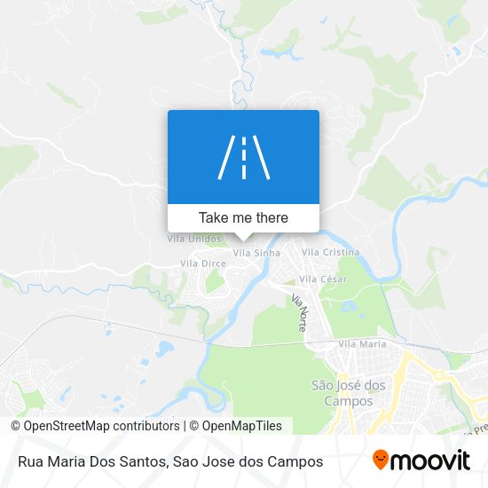 Rua Maria Dos Santos map