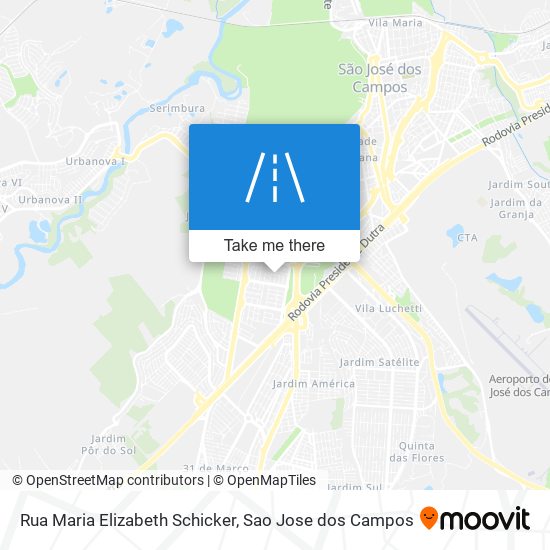 Rua Maria Elizabeth Schicker map