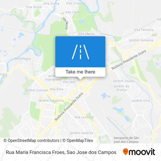 Rua Maria Francisca Froes map