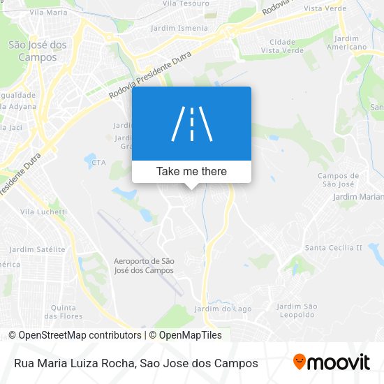 Rua Maria Luiza Rocha map
