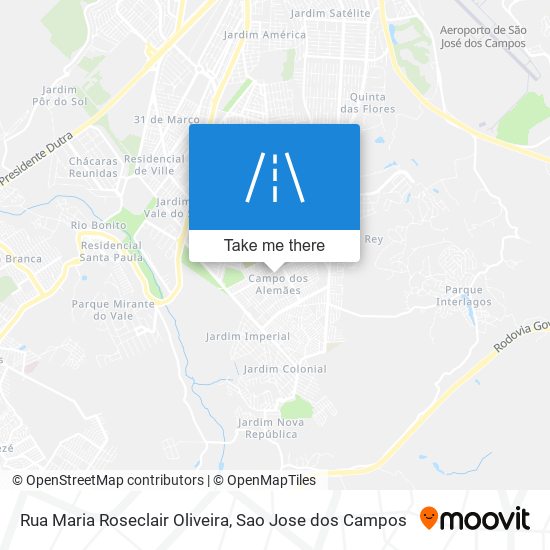 Rua Maria Roseclair Oliveira map