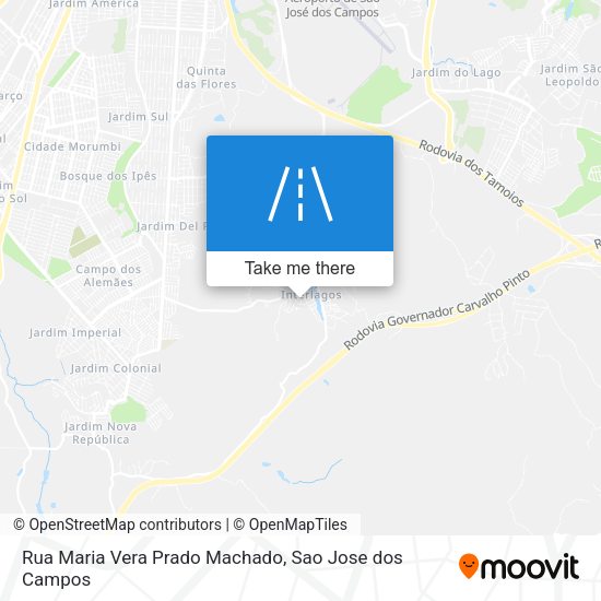 Rua Maria Vera Prado Machado map