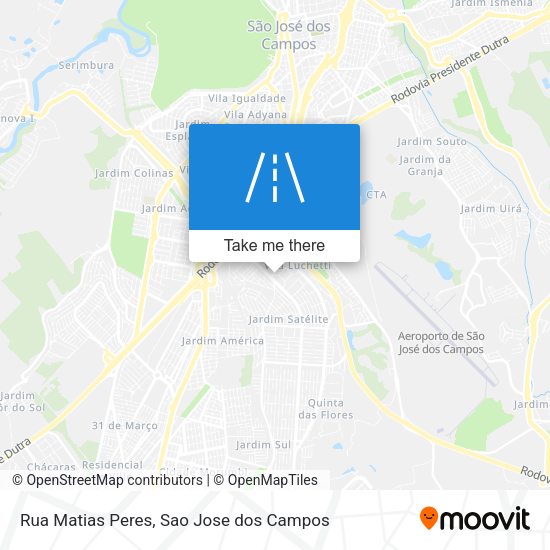 Rua Matias Peres map