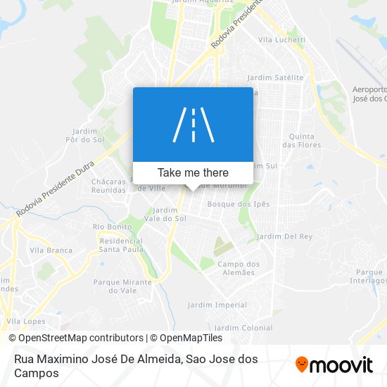 Rua Maximino José De Almeida map