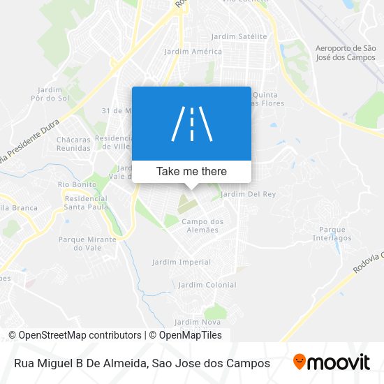 Rua Miguel B De Almeida map