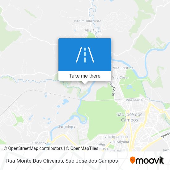 Rua Monte Das Oliveiras map