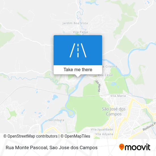 Rua Monte Pascoal map