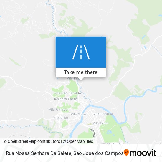 Rua Nossa Senhora Da Salete map