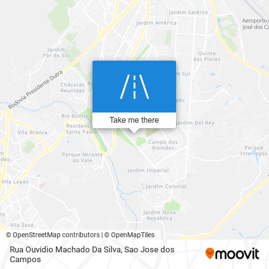 Rua Ouvídio Machado Da Silva map