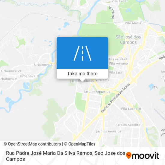 Rua Padre José Maria Da Silva Ramos map