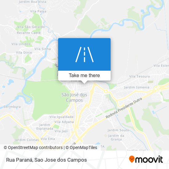 Rua Paraná map