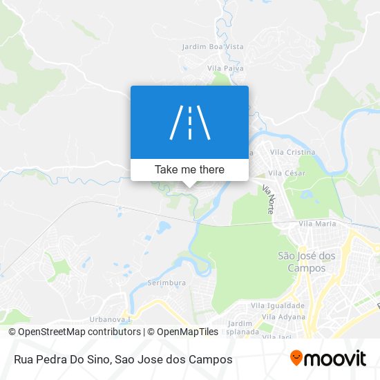 Rua Pedra Do Sino map