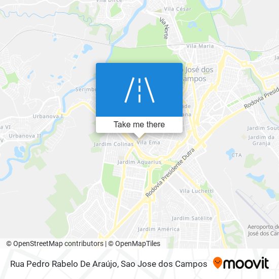 Rua Pedro Rabelo De Araújo map