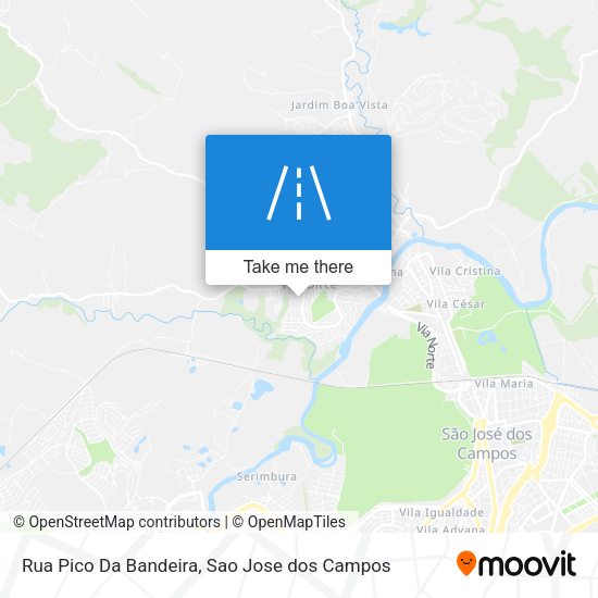 Rua Pico Da Bandeira map