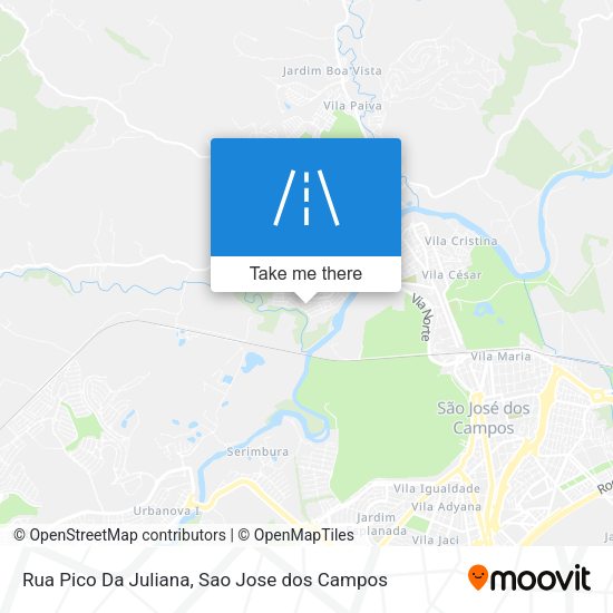 Rua Pico Da Juliana map