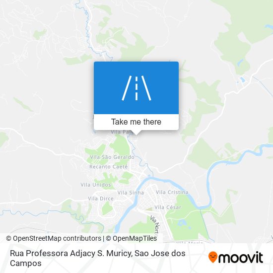 Rua Professora Adjacy S. Muricy map